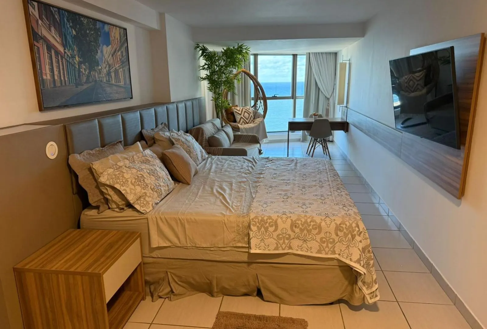 ホテル Flat Beira Mar Boa Viagem レシフェ